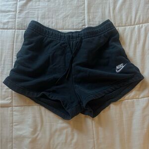 Nike Dark Athletic Shorts with Logo